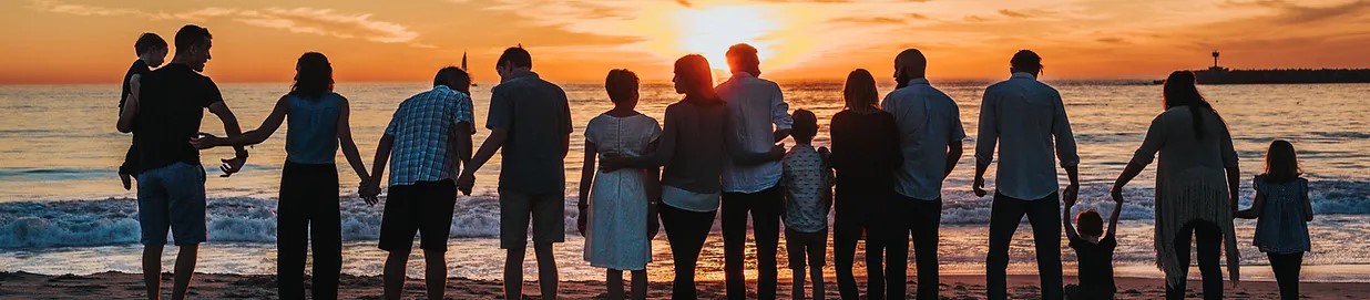 Family at Sunset